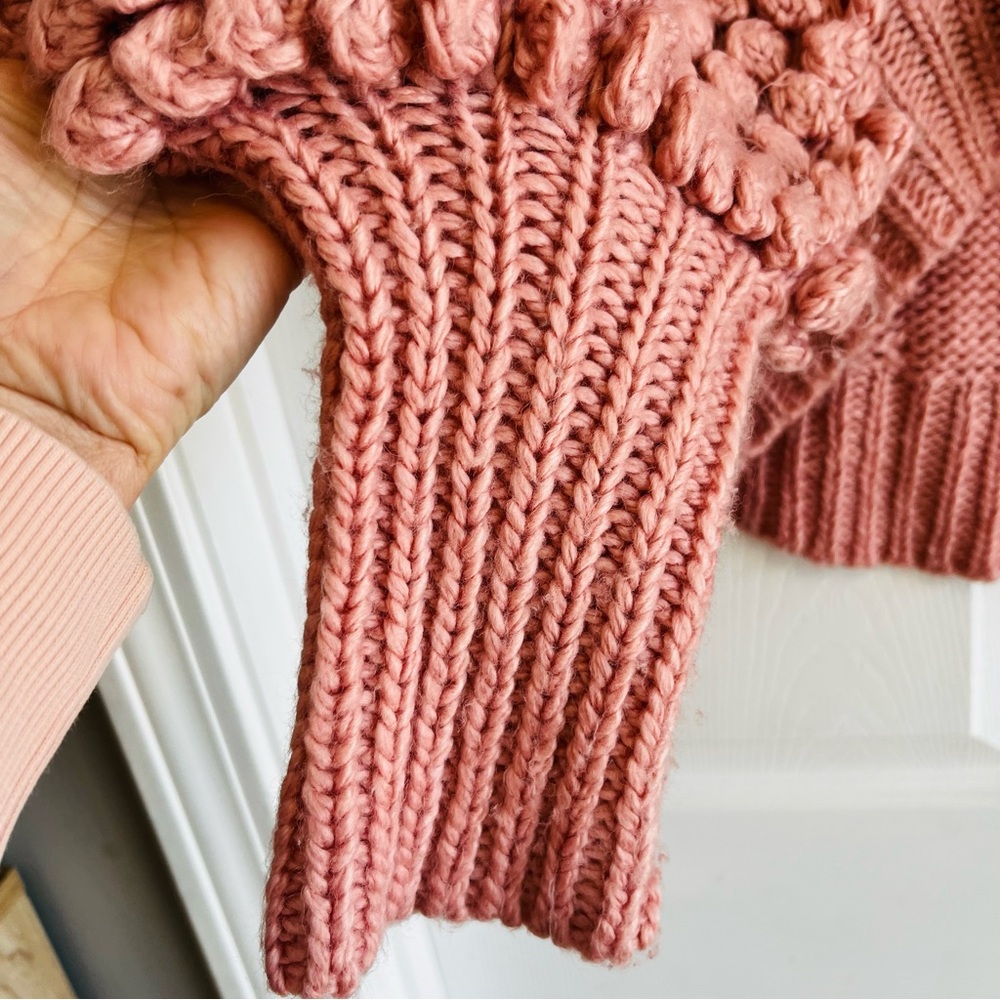 C/MEO Collective Blush Pink Turtleneck Sweater Small - Picture 5 of 13